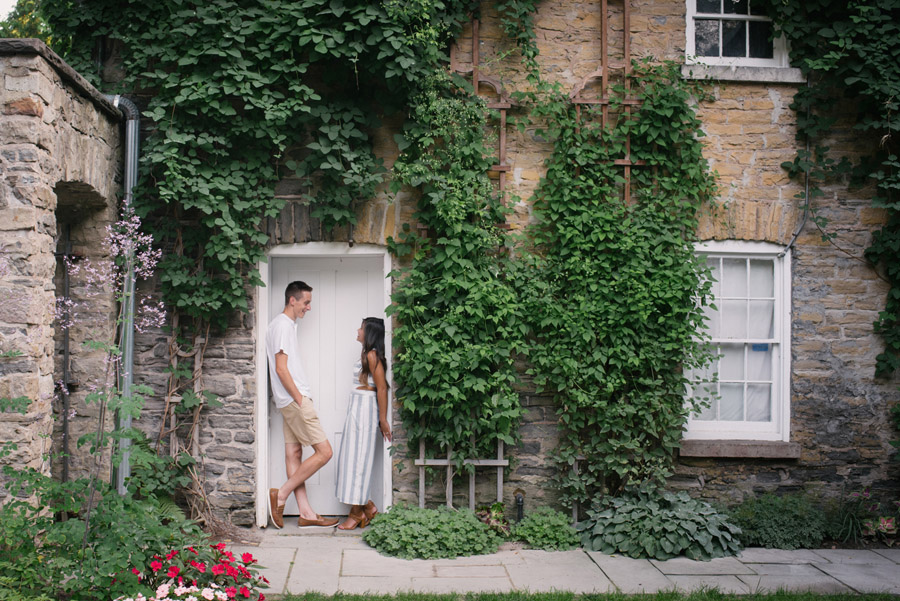 Sunken Gardens engagement session